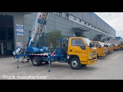 aerial platform operation truck