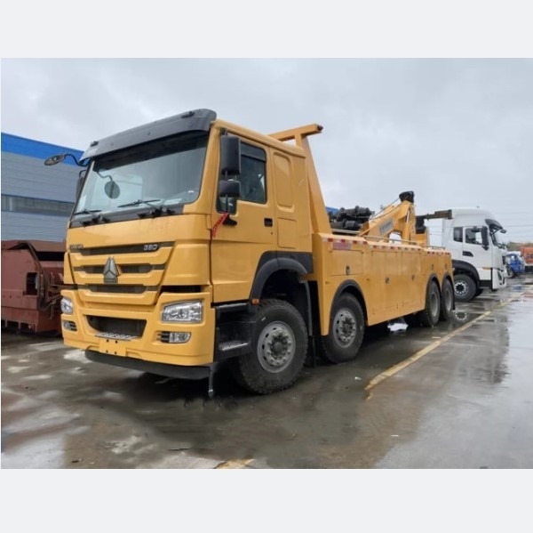 8*4 Heavy Duty Rotator Tow Truck , 30 Ton Rotator Wrecker Towing Truck