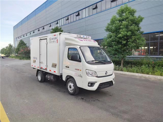 Polyurethane Refrigerator Box Truck 115km/H 1.5 Ton Ice Cream Freezer Truck
