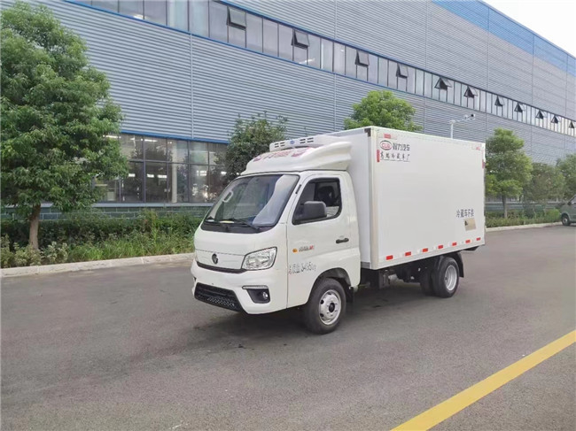 Polyurethane Refrigerator Box Truck 115km/H 1.5 Ton Ice Cream Freezer Truck