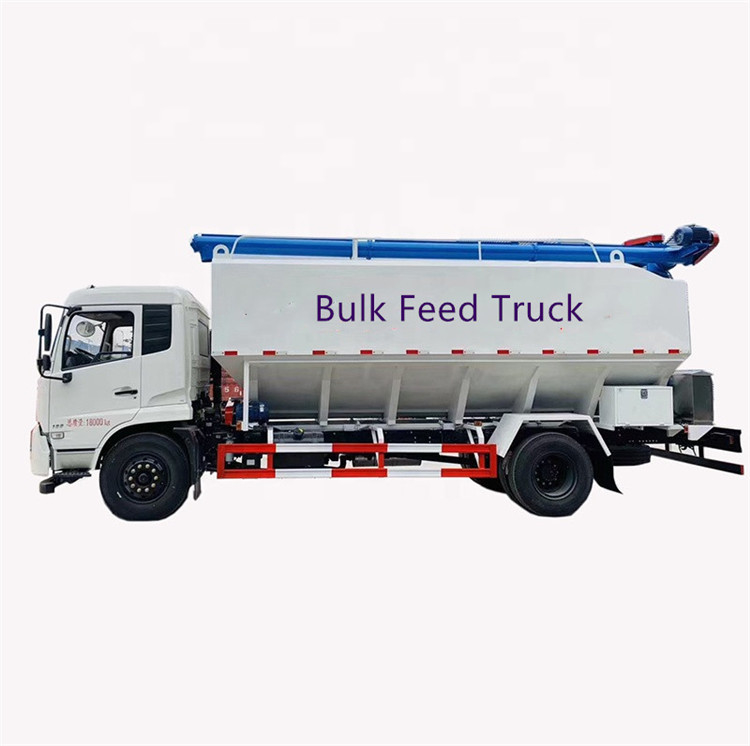 10 Ton Bulk Feed Truck Delivery Truck 90km/H 4x2 Diesel Fuel Type