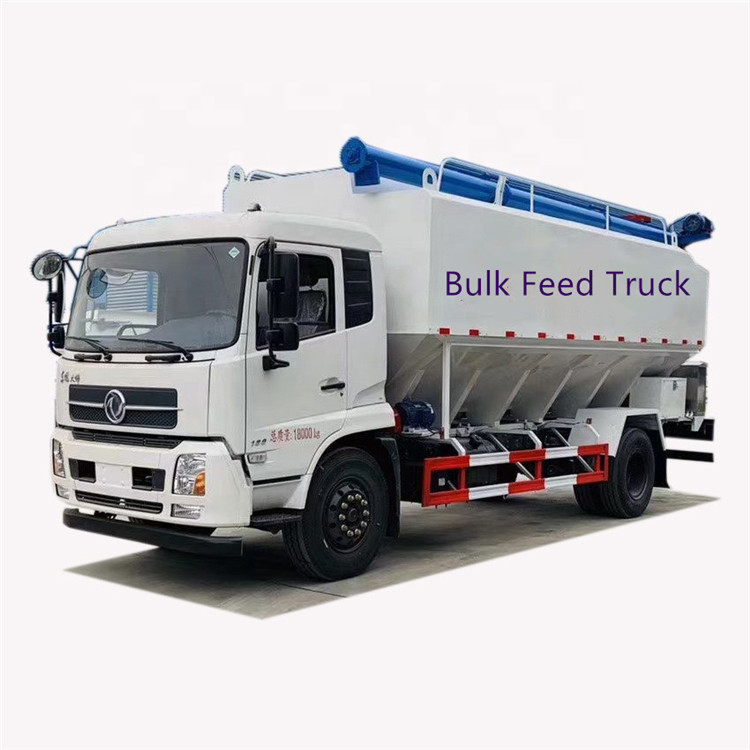 10 Ton Bulk Feed Truck Delivery Truck 90km/H 4x2 Diesel Fuel Type