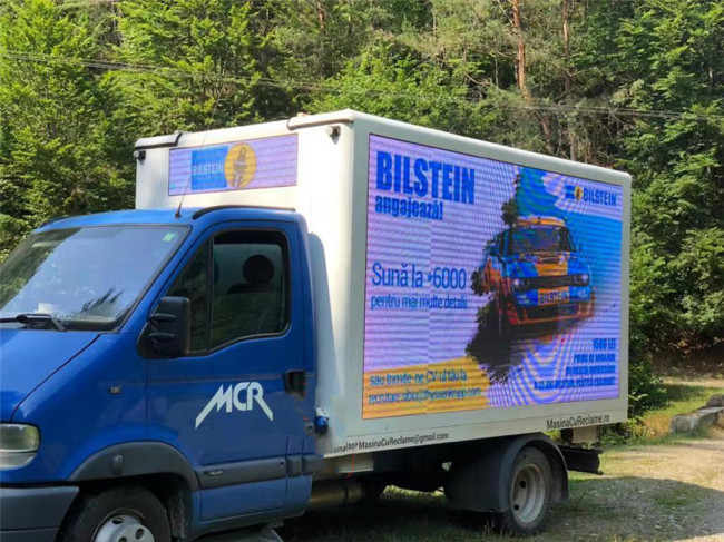 P6 Digital Billboard Truck 320*160mm 3 Sides P5 Mobile LED Display Truck Advertising