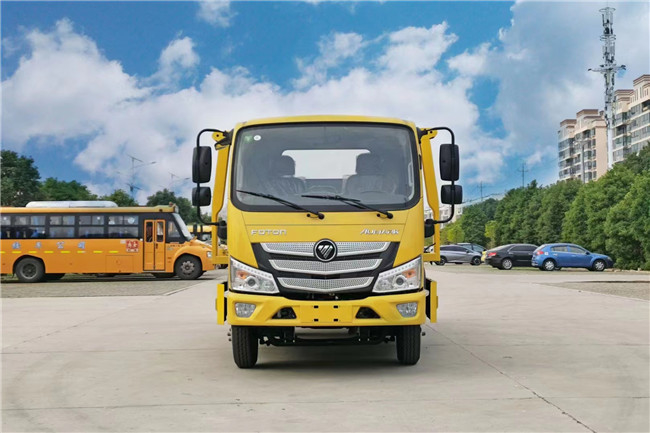5 Tons Winch Tow Truck FOTON Aumark 4*2 cheap Flatbed Towing Truck For Sale