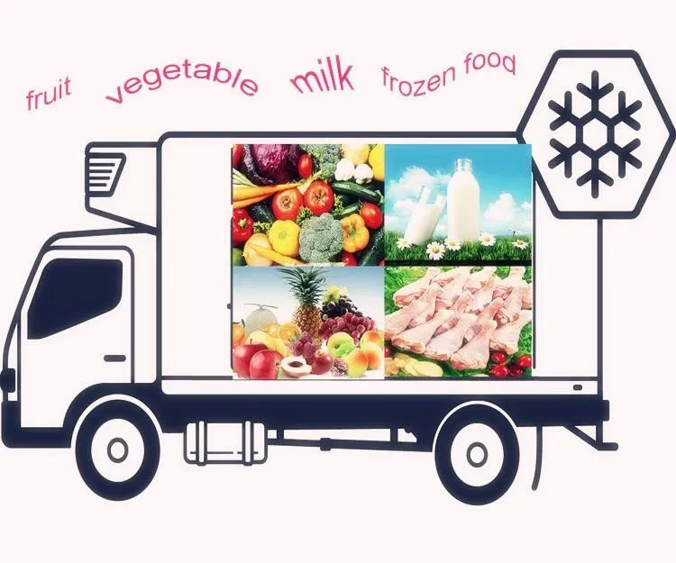 JAC Frozen Food Truck 10 Ton Refrigerated Truck For Frozen Food Transport
