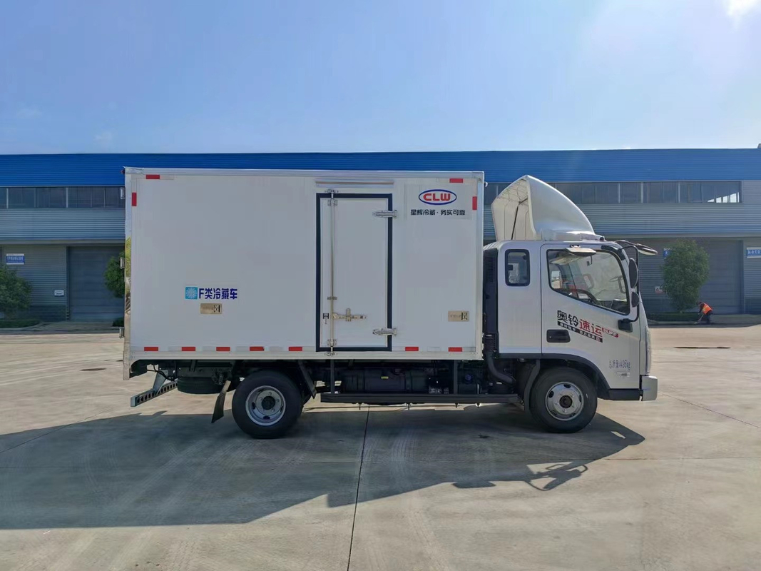 China Factory 3.5 Ton Foton Mini Ice Cream Freezer Truck Euro 6 Refrigerator Truck