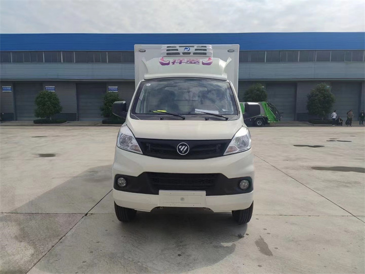 6 Wheel Foton Mini Refrigerator Truck 110km/H Small Freezer Truck In Dubai