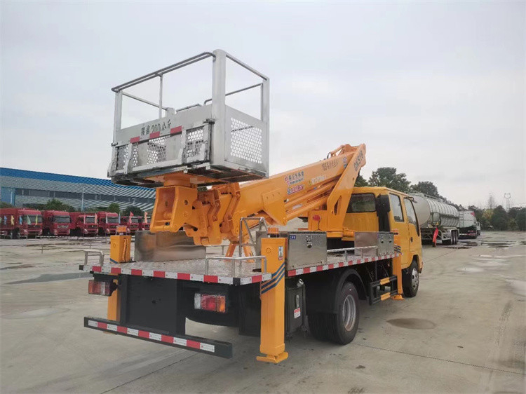 Isuzu 18m Hydraulic Aerial Work Platform Truck Man Lift Telescope 360°Turn Around