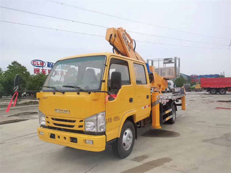 24m High-Altitude Operation Trucks Truck Mounted Aerial Work Platform 4X2 Aerial Platform Truck