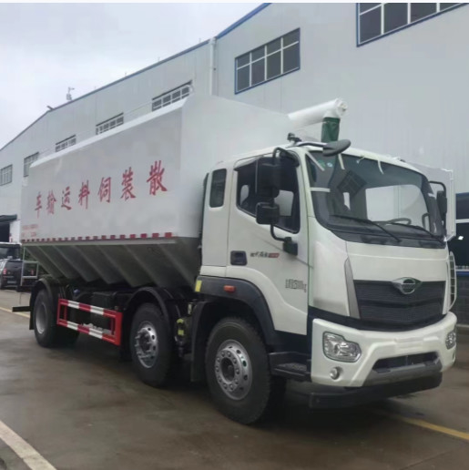 12 Cbm Animal Feed Trucks 4x2 Bulk Feed Trucks With Diesel Fuel Type