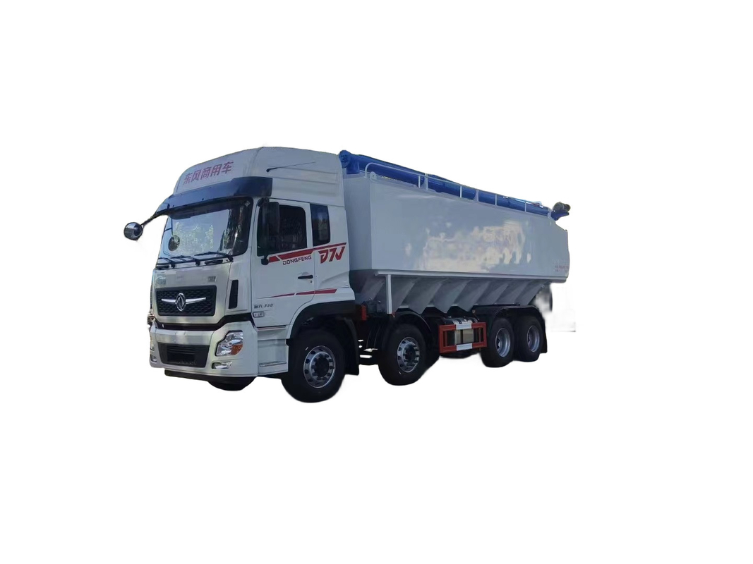 4 Axle Bulk Feed Delivery Vehicle High Power Grain Animal Feed 232/315 Horse Power