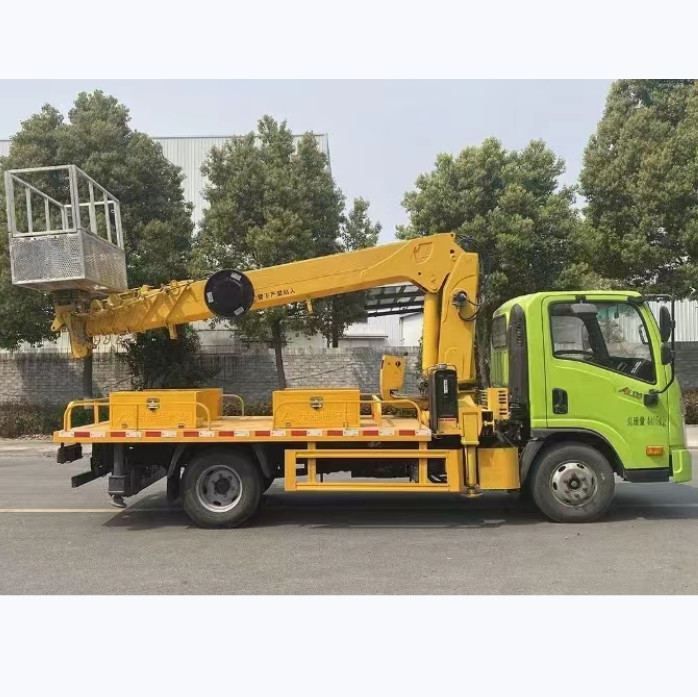 Left Or Right Hand Drive Aerial Work Platform Truck 3360mm Wheel Base