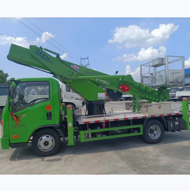 Left Or Right Hand Drive Aerial Work Platform Truck with 1000x700x1250mm Bucket Size