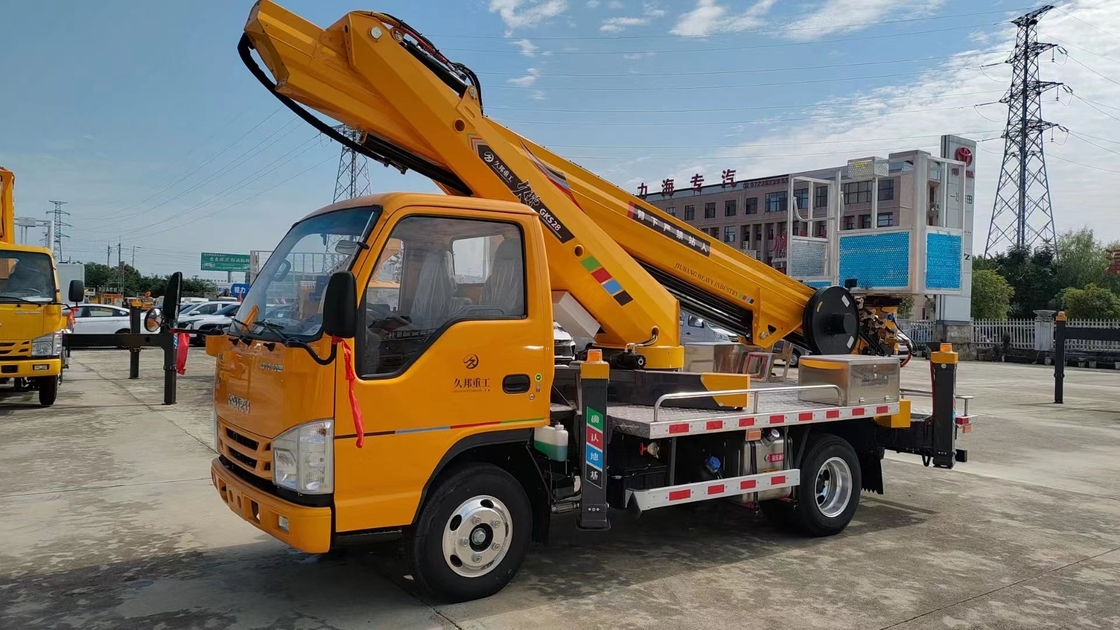 7.00R16 Tire Type Diesel Aerial Platform Truck For Efficient Vertical Access