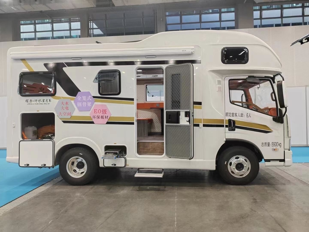 Rv Caravan Yuejin S500 Model C Motorhome With Sleeping Capacity For 4-6 People - CLW OE NO
