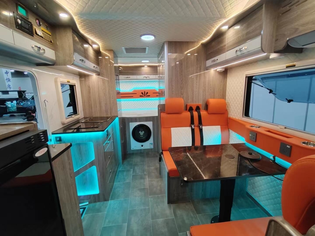 Rv Caravan Yuejin S500 Model C Motorhome With Sleeping Capacity For 4-6 People - CLW OE NO