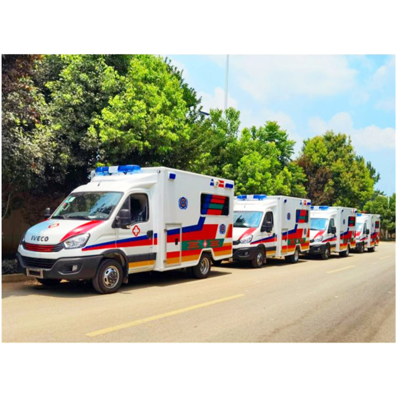 Medical Ambulance Car Efficient And Reliable Mobile Medical Vehicles Transmission 5 1 Max Speed 130 Km/H