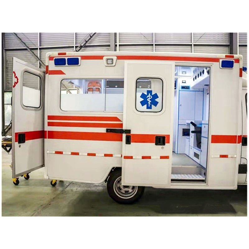 Salon Ambulance130 Hp Ambulance Car Truck - ABS YES Overall Dimensions 5670×2011×2726 Mm