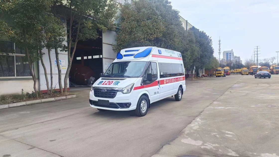 2024 Manual Transmission Type Ford Emergency Ambulance Car