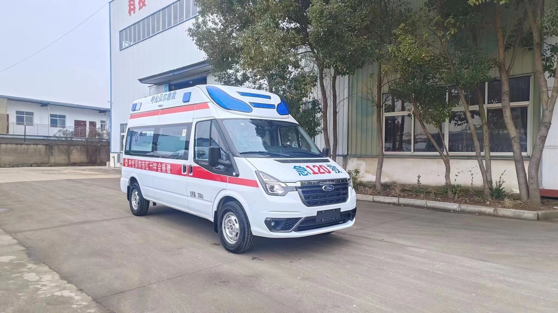 2024 Manual Transmission Type Ford Emergency Ambulance Car