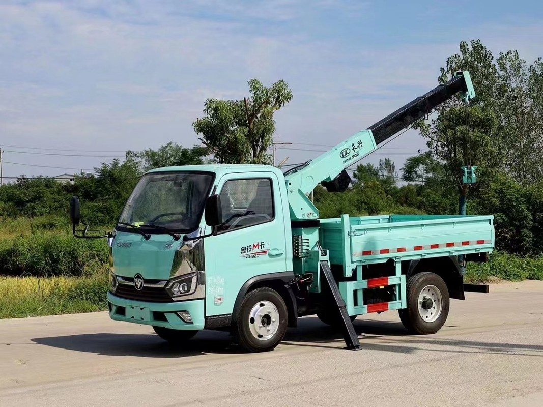 850-1150mm Installation Space Truck Mounted Crane with Straight 4-Arm Telescopic Boom