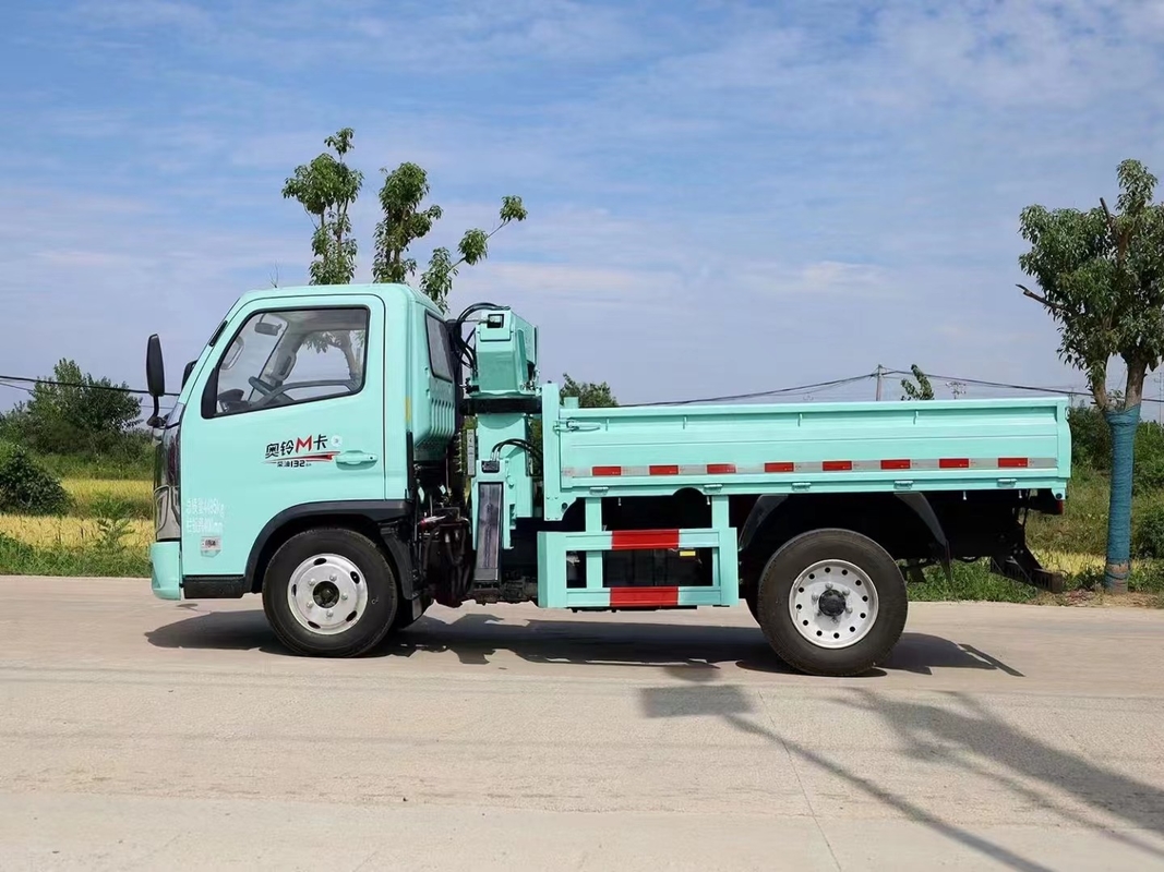 850-1150mm Installation Space Truck Mounted Crane with Straight 4-Arm Telescopic Boom