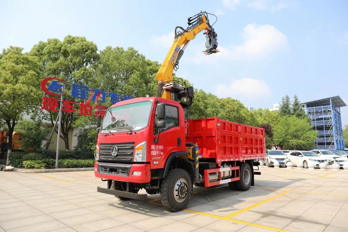 Euro 5 New Condition Truck Mounted Crane For Crane Lorry With Truck Crane