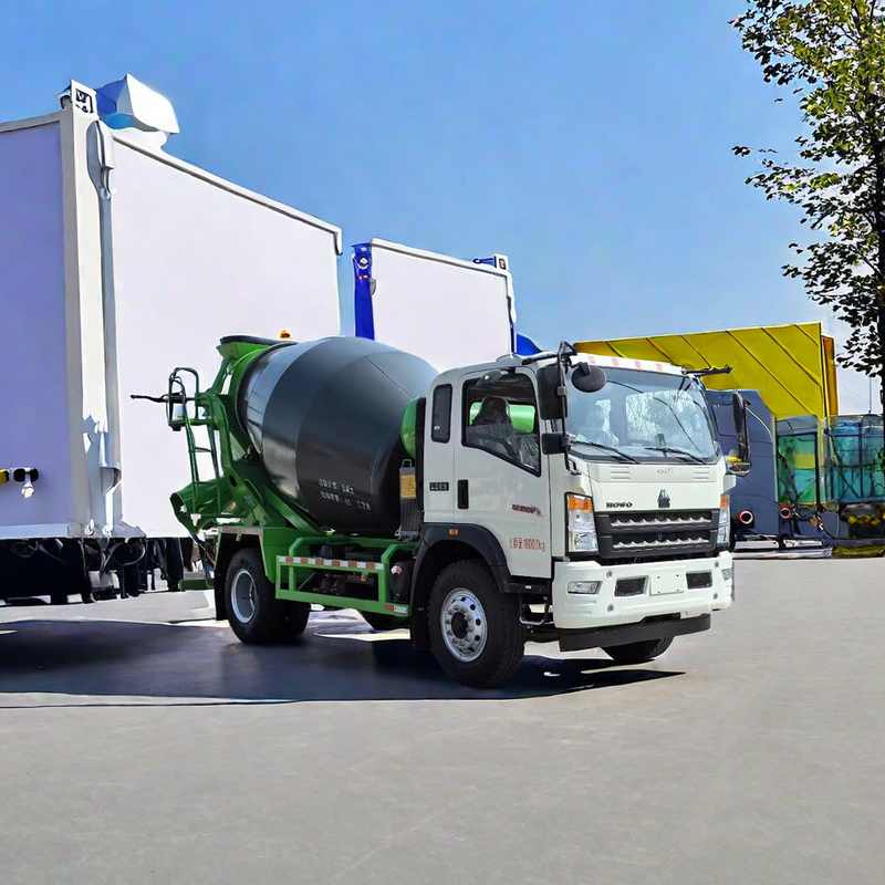 Mini Sinotruk HOWO 4*2 Concrete Truck 8 10 12 14 16 18 20 Cbms Mixer Truck