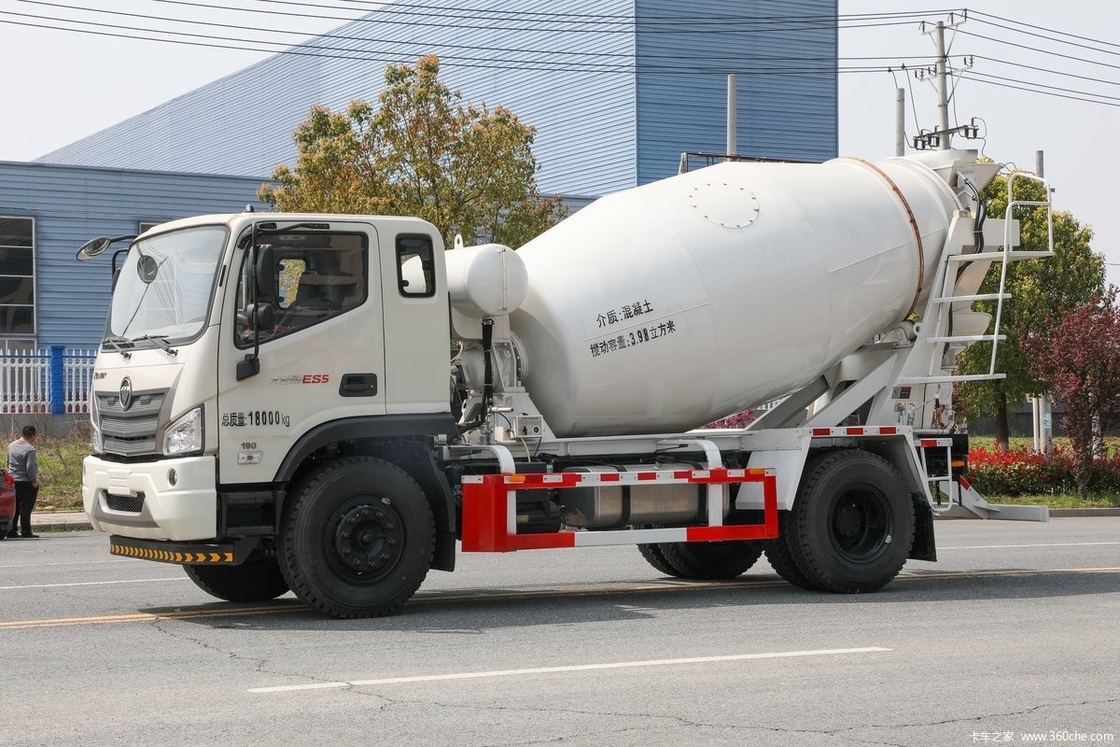 Euro 3 Foton Small 3 Cubic Meters Concrete Mixer Truck  83 Max Speed(Km/H) Truck Mixer Truck