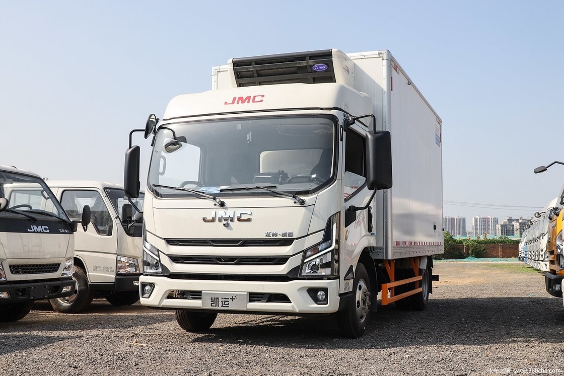 Famous Jmc Light Refrigerated Truck 4x2 Frozen Food Transport Truck For Sale