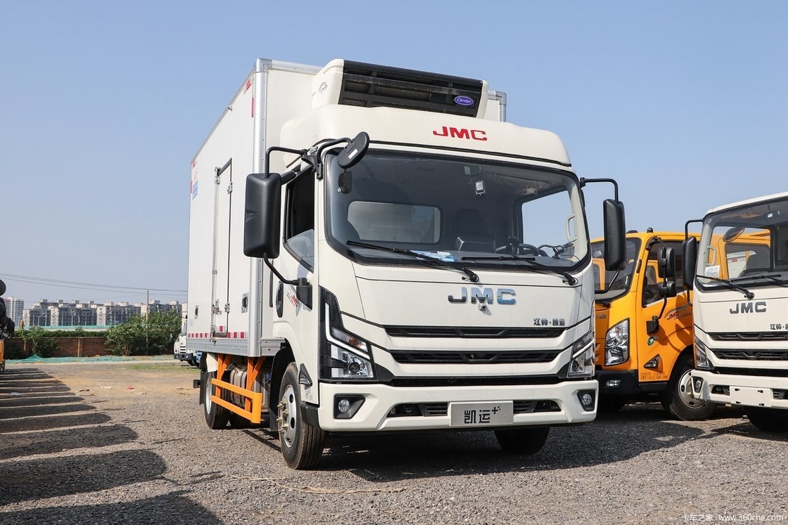 Famous Jmc Light Refrigerated Truck 4x2 Frozen Food Transport Truck For Sale
