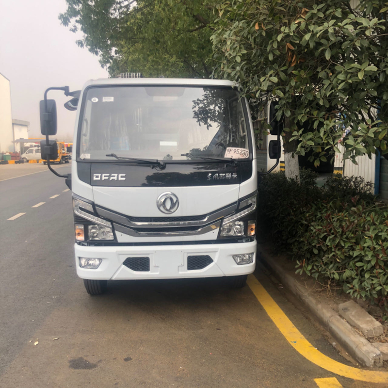 2023 New Dongfeng Min Garbage Collection Truck For Sale  7m3 Compactor Garbage Truck