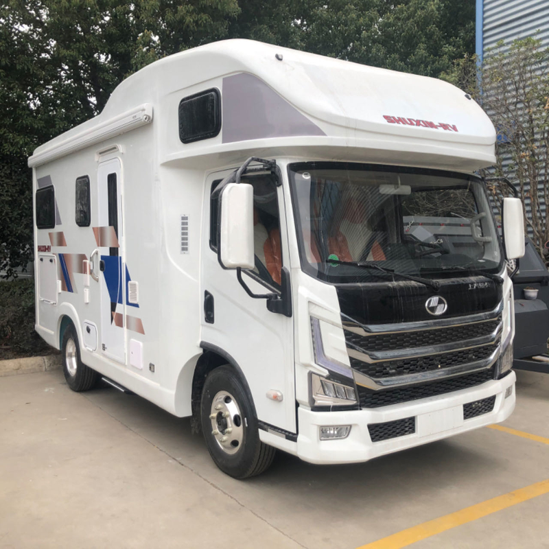 Yuejin Foton Outdoor Camper Van Automatic Transmission  4*2 Motorhome RV Caravan