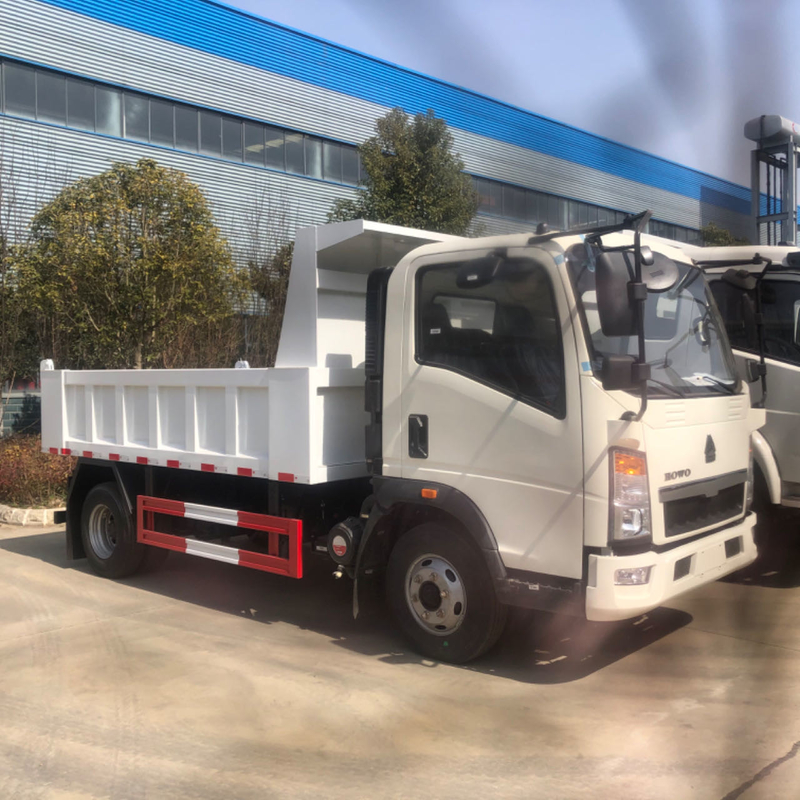 China Brand New HOWO 6 Wheels 5 Tons Mini Dump Truck Tipper Truck For Sale