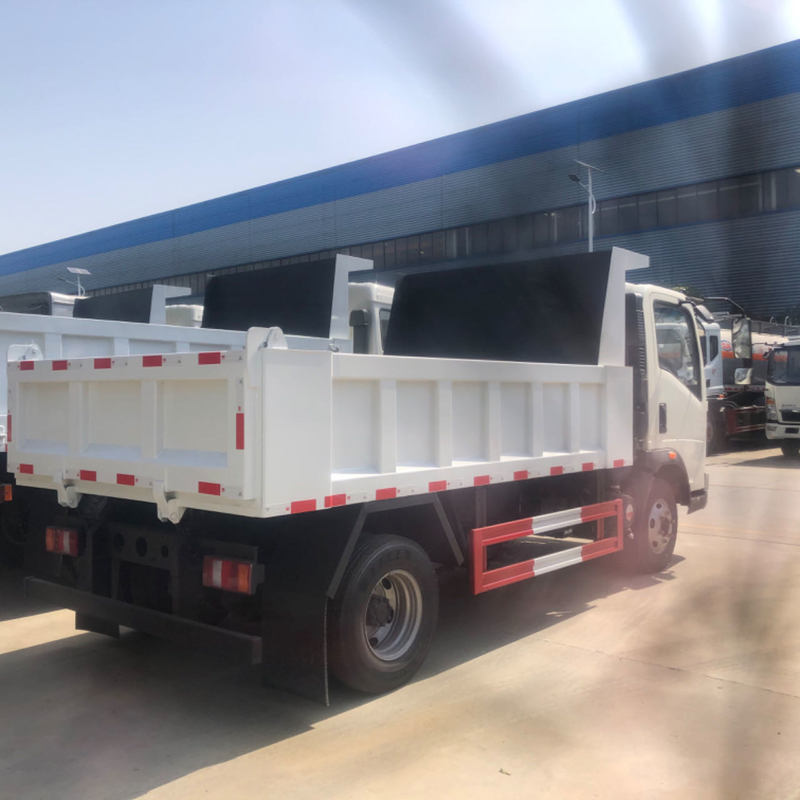 China Brand New HOWO 6 Wheels 5 Tons Mini Dump Truck Tipper Truck For Sale