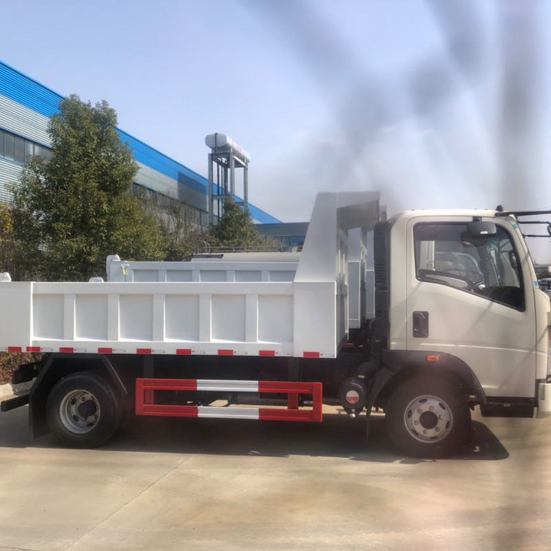 China Brand New HOWO 6 Wheels 5 Tons Mini Dump Truck Tipper Truck For Sale
