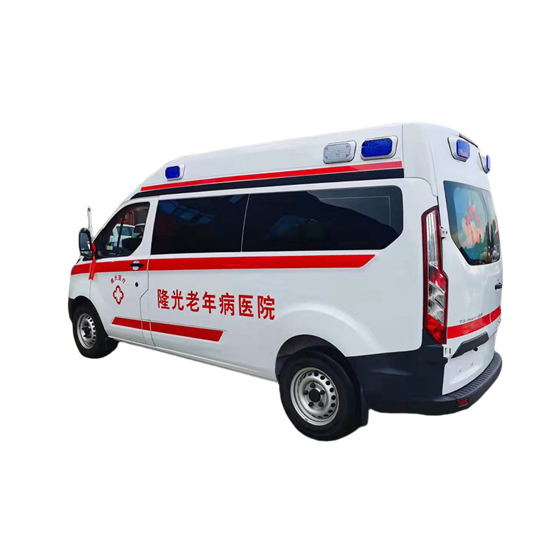 6 Seats Diesel Medium Duty Ambulance Emergency Monitoring Ford V362 Transit Van Ambulance