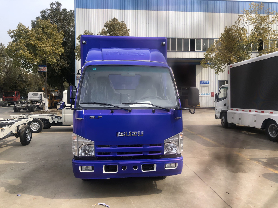 P4 5 6 Isuzu Mobile LED Display Truck 4X2 95km/H Mobile Mini Truck