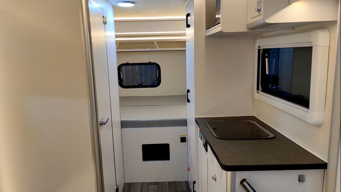 Fiberglass Box RV Caravan Van Decorated Shell 220V Outdoor Home