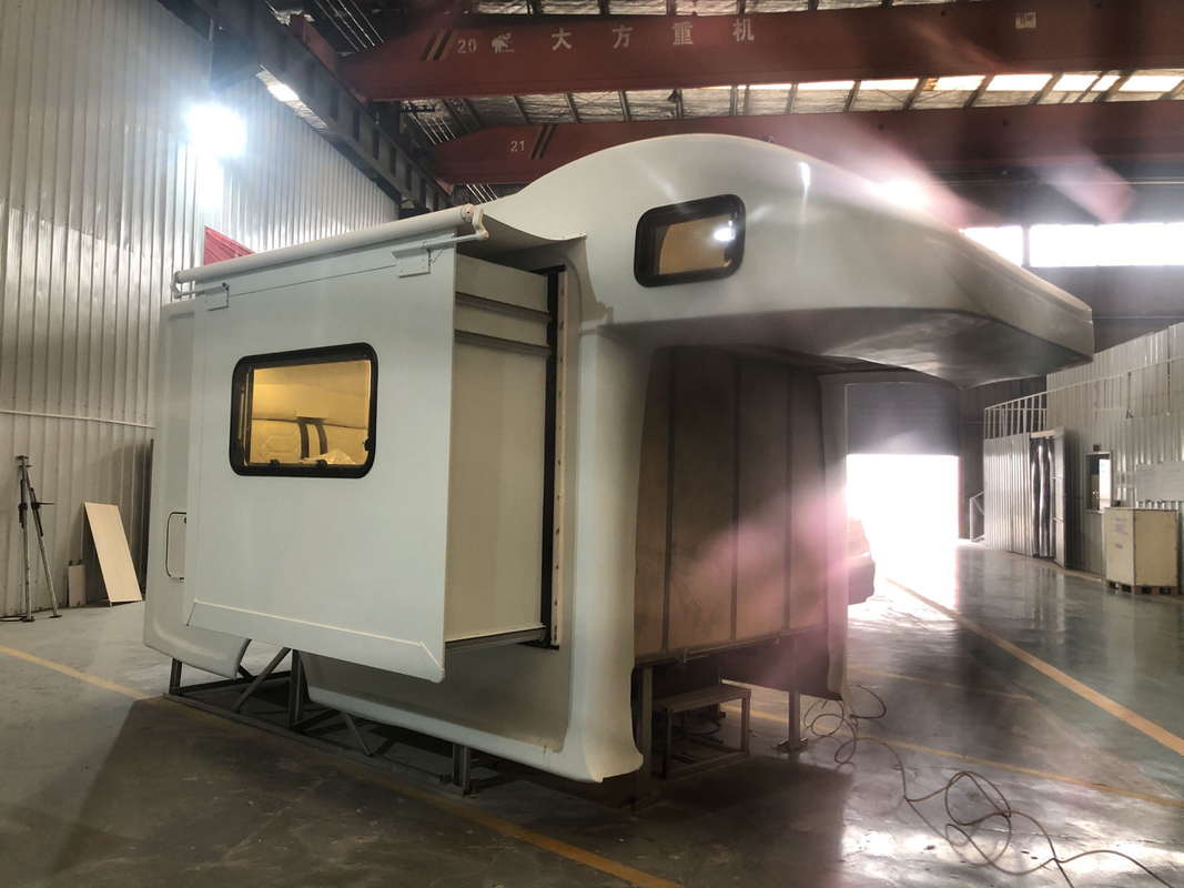 Fiberglass Box RV Caravan Van Decorated Shell 220V Outdoor Home