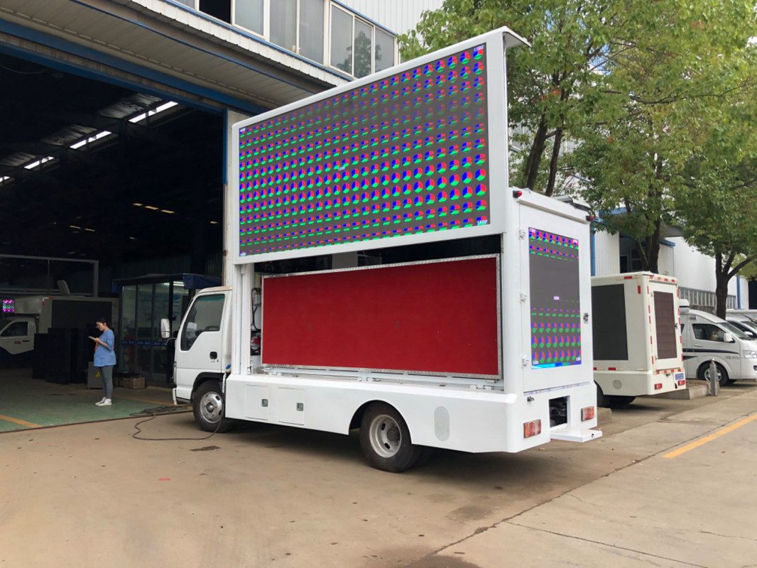 Isuzu 4*2  Euro 5 Led Display Box Truck Mobile Led Screen Billboard Truck Advertising Led Truck For Sale