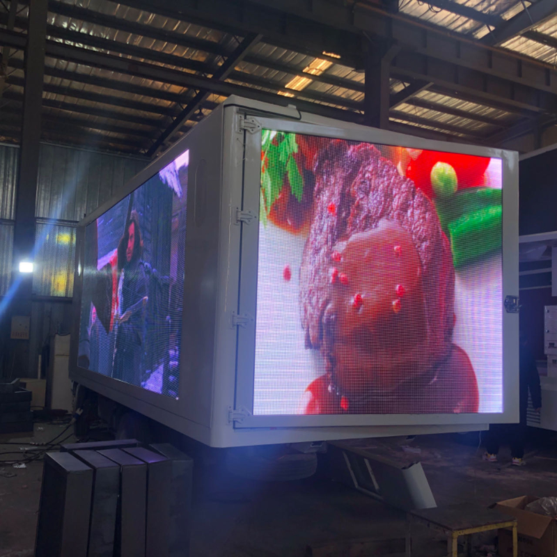 12.5ft*5.6ft  P4 P5 P6 Outdoor LED Display Billboard Box 2500kg Capacity