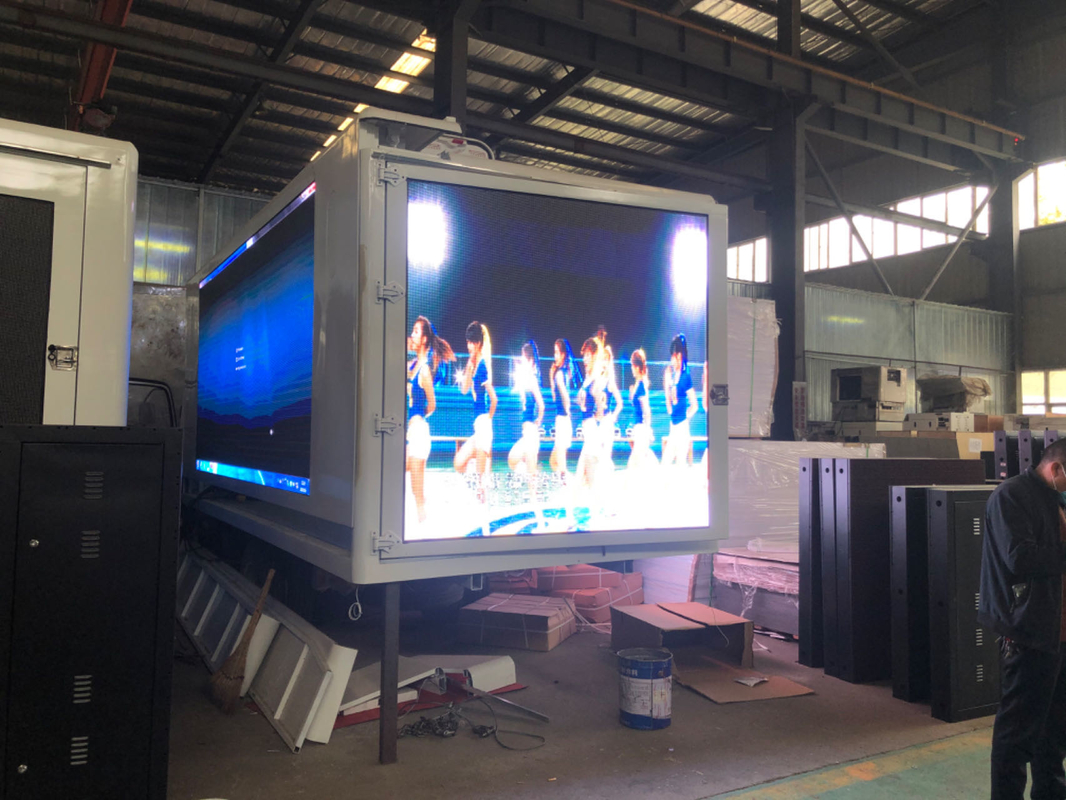 12.5ft*5.6ft  P4 P5 P6 Outdoor LED Display Billboard Box 2500kg Capacity