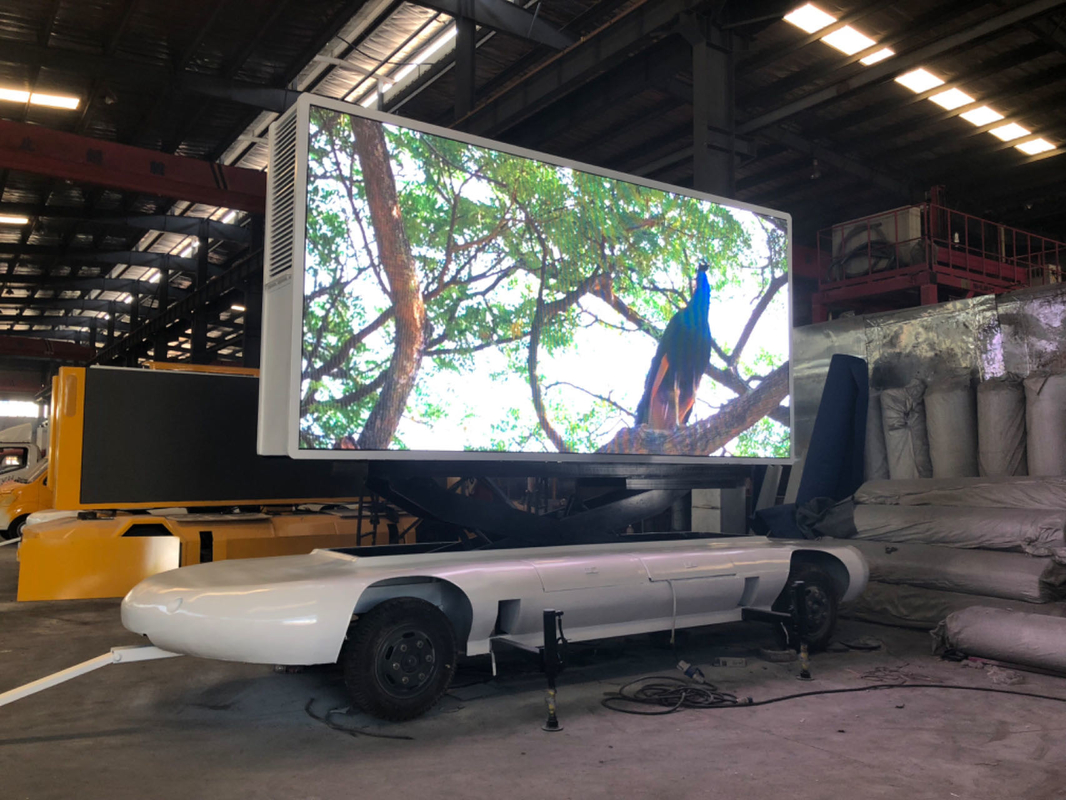 Outdoor Waterproof Mobile Truck Trailer Van Led Screen P5 Led Video Wall Panel For Advertising Music Festival Display