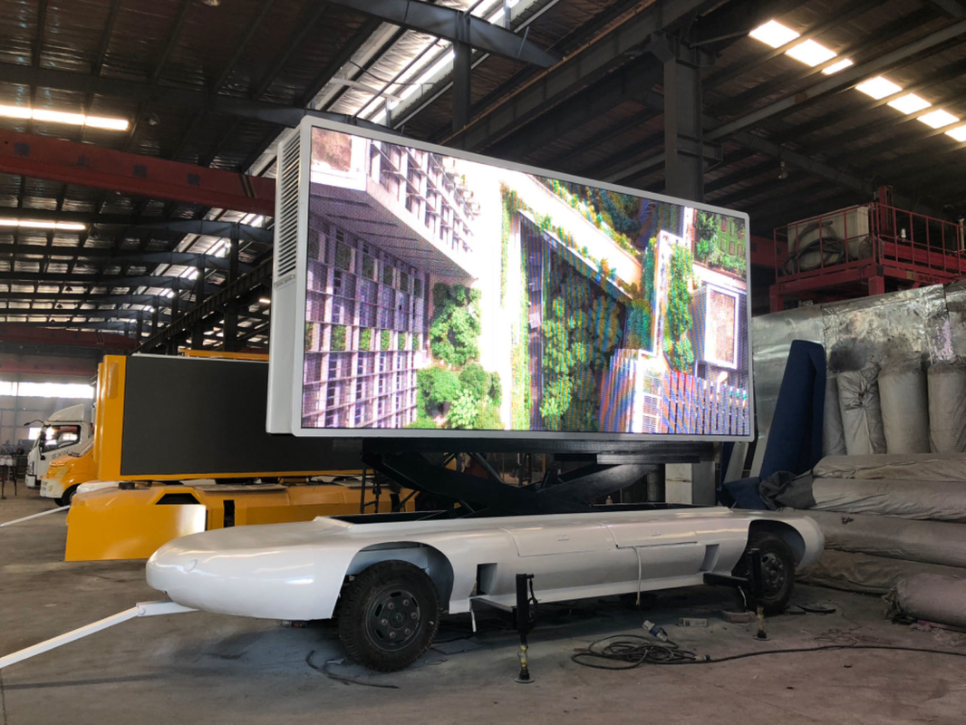 P4 P5 HD Truck Trailer Car Mobile Outdoor Advertising Led Sign Display For Mobile Store