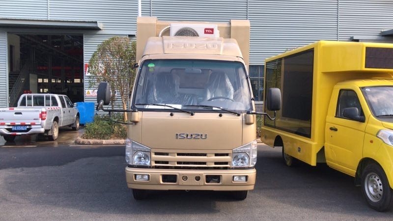 LED Screen Car And Audio Outdoor Advertising Roadshow Stage Truck Diesel Manual
