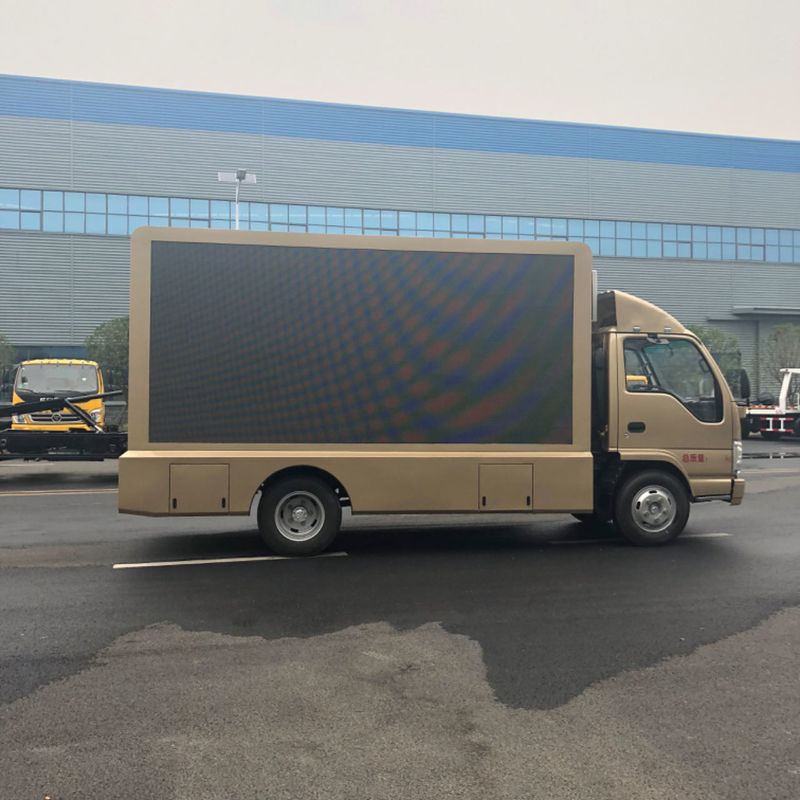 Waterproof Full Color P3 P4 Screen Mobile Advertising Truck Outdoor Led Display Stage Truck