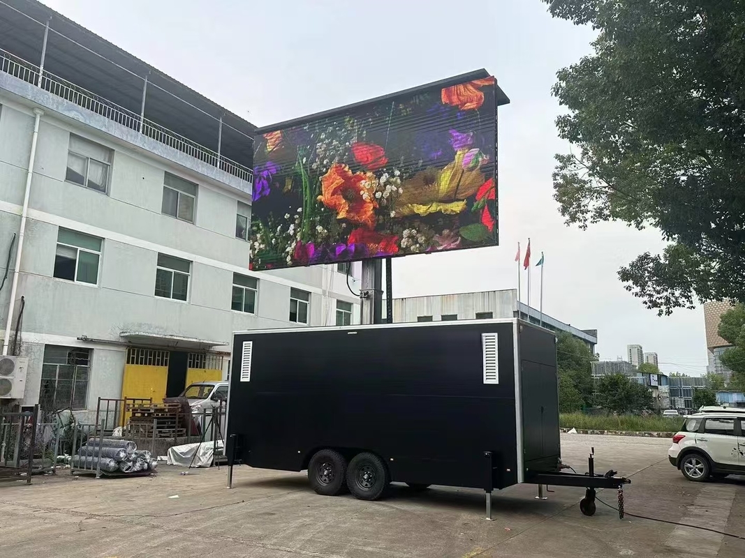 P2.5 P3 P4 P5 P6 P8 P10 Outdoor Mobile Advertising Truck Van Trailer LED Billboard Big Mobile Pantalla LED Screen Display