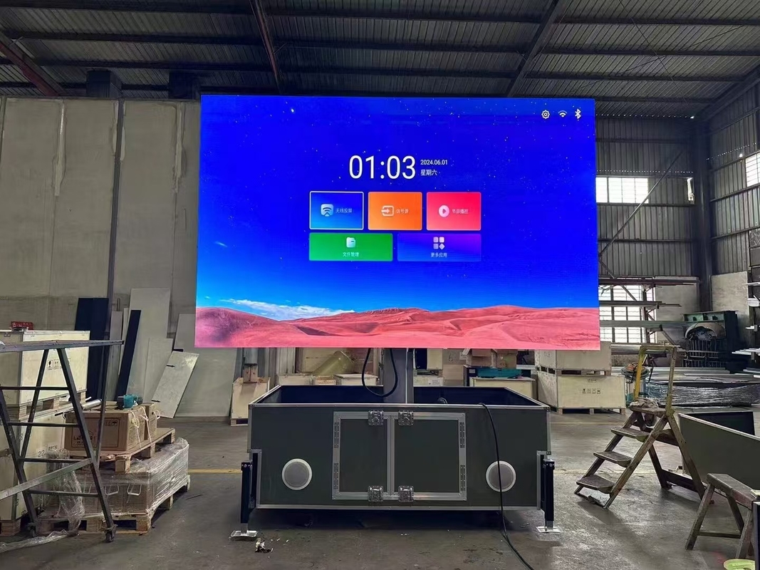 P2.5 P3 P4 P5 P6 P8 P10 Outdoor Mobile Advertising Truck Van Trailer LED Billboard Big Mobile Pantalla LED Screen Display