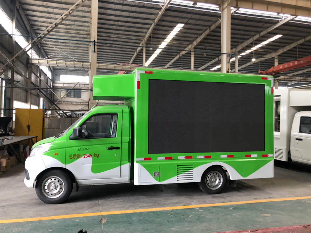 Euro 5 Outdoor P4 Full Color Led Billboard Mobile Advertising Digital Media Truck